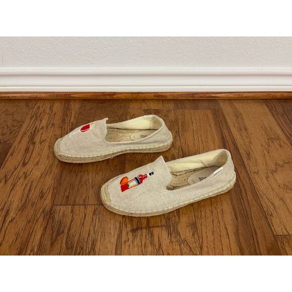 B16 Soludos Slip On Espadrille Shoes Womens 7 Coastal Grandmother Euro Summer - Picture 5 of 9